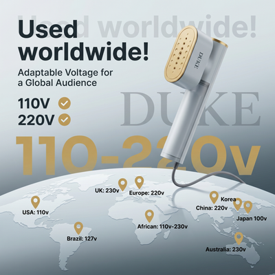 DUKE Travel Steamer for Clothes